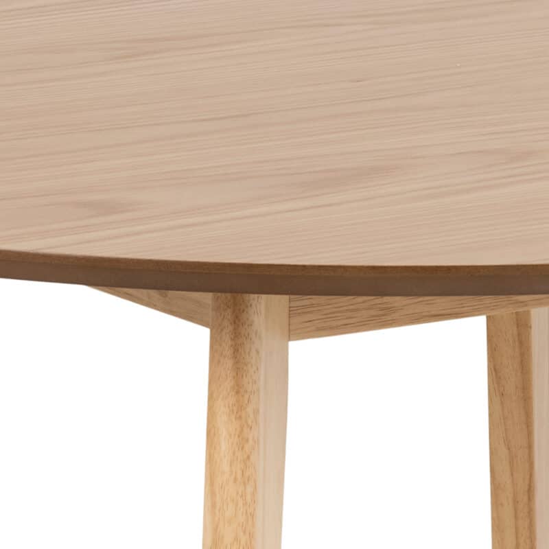 Furniture To Go Roxby Oak 105cm Round Dining Table The Home and Office Stores