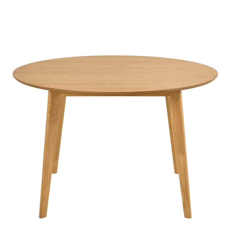 Furniture To Go Roxby Oak 120cm Round Dining Table The Home and Office Stores