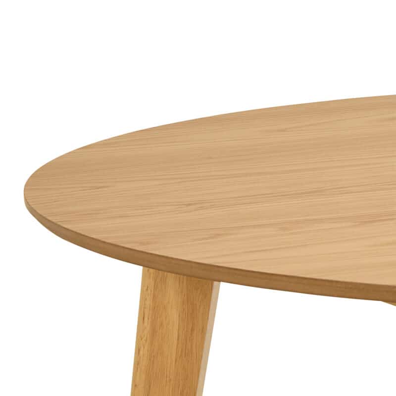 Furniture To Go Roxby Oak 120cm Round Dining Table The Home and Office Stores