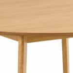 Furniture To Go Roxby Oak 120cm Round Dining Table The Home and Office Stores