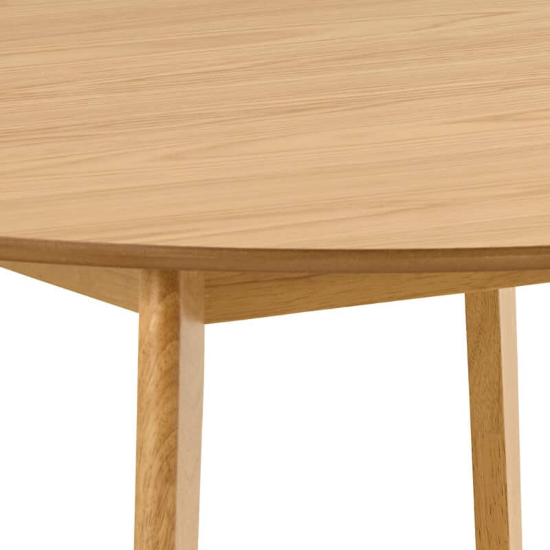 Furniture To Go Roxby Oak 120cm Round Dining Table The Home and Office Stores