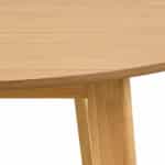Furniture To Go Roxby Oak 120cm Round Dining Table The Home and Office Stores