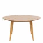 Furniture To Go Roxby Oak 140cm Round Dining Table The Home and Office Stores