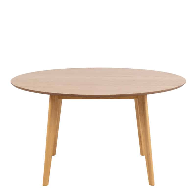 Furniture To Go Roxby Oak 140cm Round Dining Table The Home and Office Stores