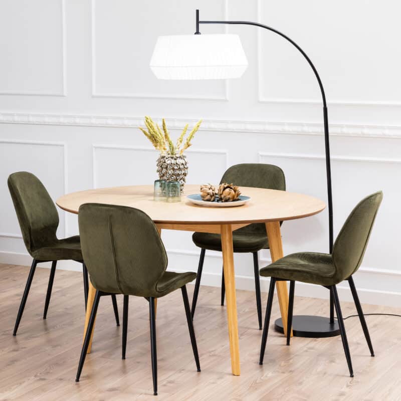 Furniture To Go Roxby Oak 140cm Round Dining Table The Home and Office Stores