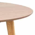 Furniture To Go Roxby Oak 140cm Round Dining Table The Home and Office Stores