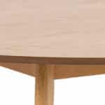 Furniture To Go Roxby Oak 140cm Round Dining Table The Home and Office Stores