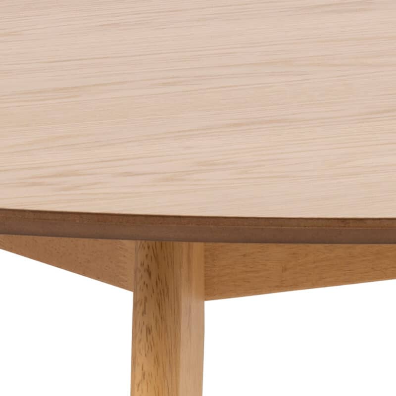 Furniture To Go Roxby Oak 140cm Round Dining Table The Home and Office Stores