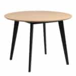 Furniture To Go Roxby oak top 105cm round dining table