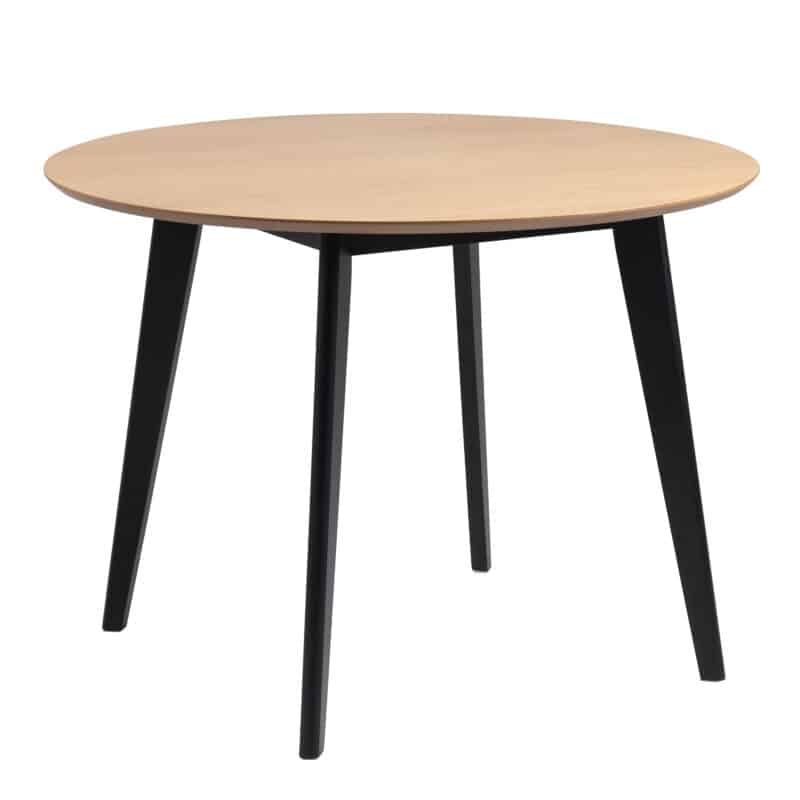 Furniture To Go Roxby oak top 105cm round dining table