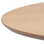 Furniture To Go Roxby Oak Top 105cm Round Dining Table The Home and Office Stores