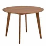 Furniture To Go Roxby walnut 120cm round dining table