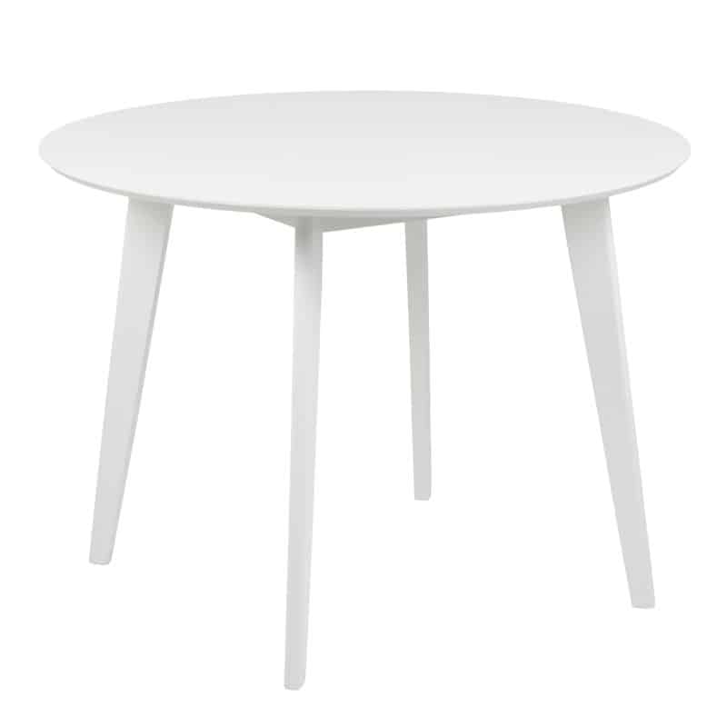 Furniture To Go Roxby white 105cm round dining table