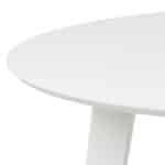 Furniture To Go Roxby White 105cm Round Dining Table The Home and Office Stores