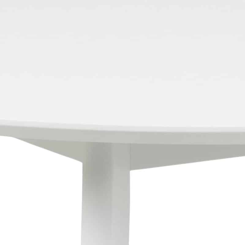 Furniture To Go Roxby White 105cm Round Dining Table The Home and Office Stores