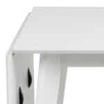 Furniture To Go Roxby White Extendable Dining Table The Home and Office Stores