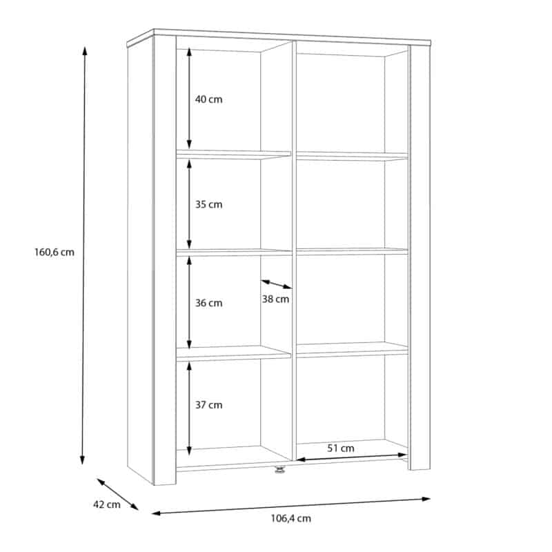 Furniture To Go Bohol 2 Door Grey Display Cabinet The Home and Office Stores