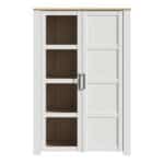 Furniture To Go Bohol 2 Door White Display Cabinet The Home and Office Stores