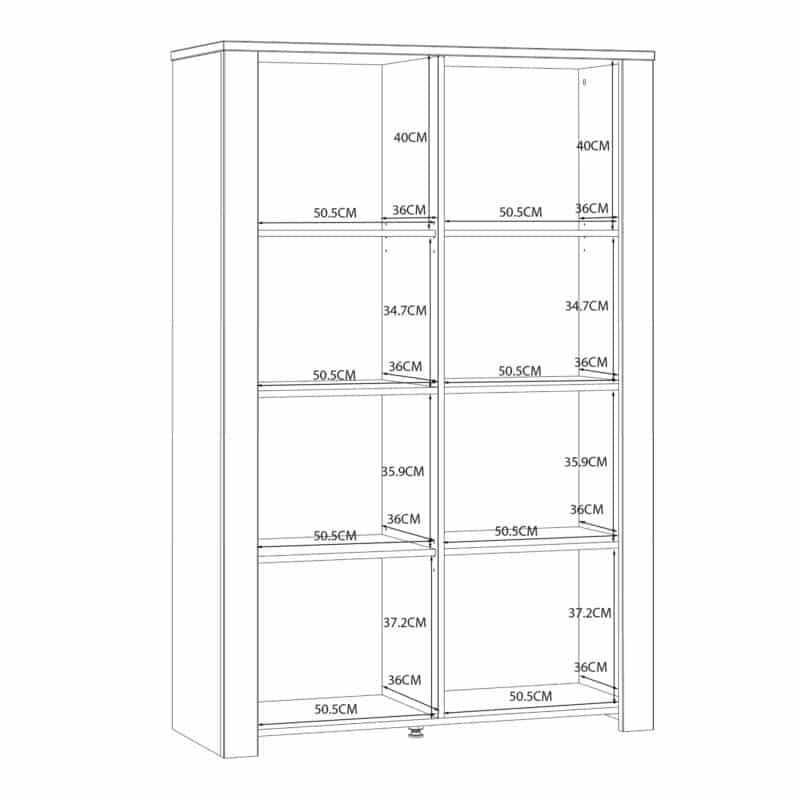 Furniture To Go Bohol 2 Door White Display Cabinet The Home and Office Stores