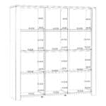 Furniture To Go Bohol 3 Door Large White Display Cabinet The Home and Office Stores