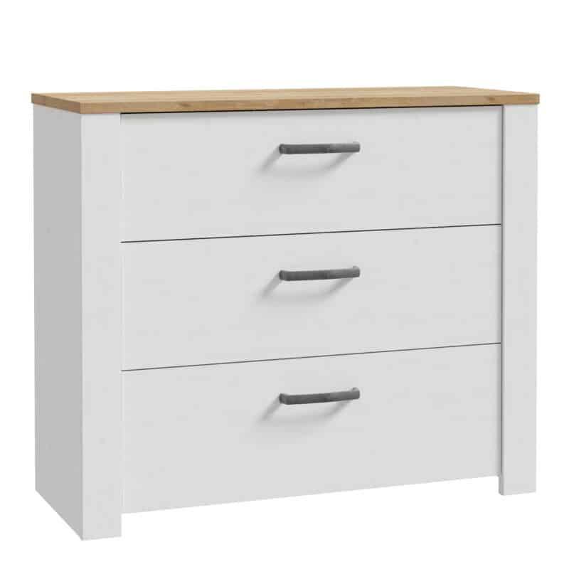 Furniture To Go Bohol 3 drawer white chest