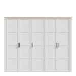 Furniture To Go Bohol 5 Door White Wardrobe The Home and Office Stores