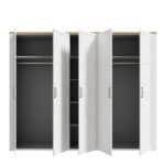 Furniture To Go Bohol 5 Door White Wardrobe The Home and Office Stores