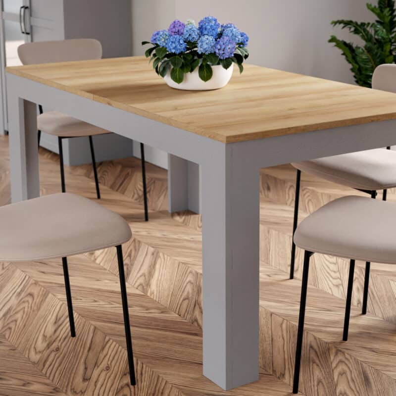 Furniture To Go Bohol Extending Grey Dining Table The Home and Office Stores