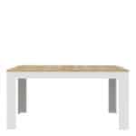 Furniture To Go Bohol Extending White Dining Table The Home and Office Stores