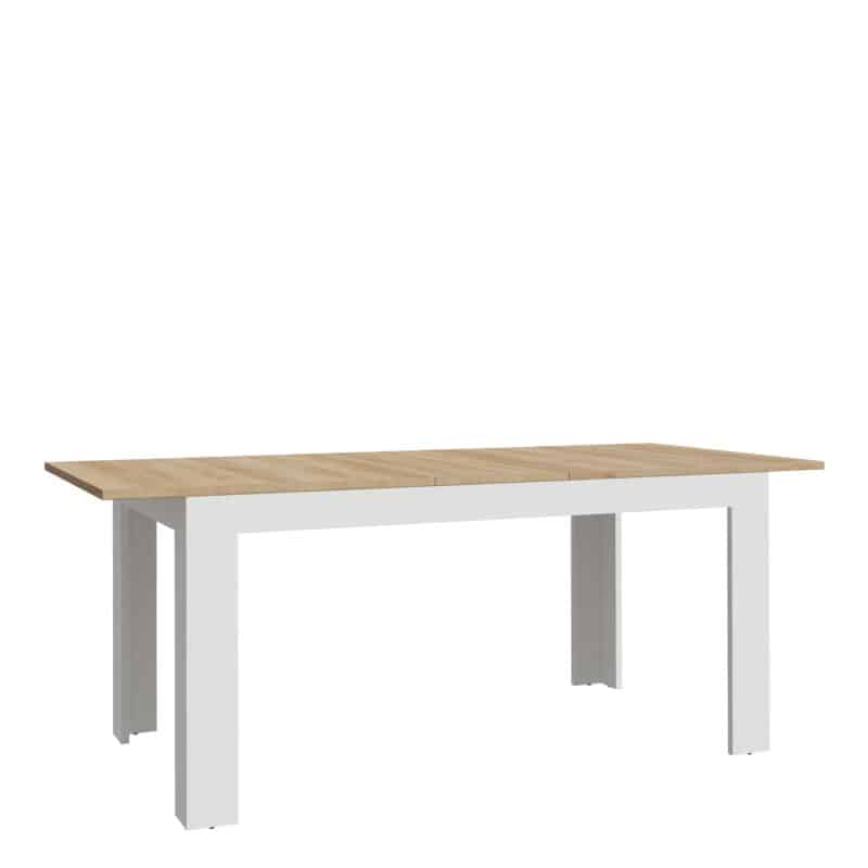 Furniture To Go Bohol Extending White Dining Table The Home and Office Stores