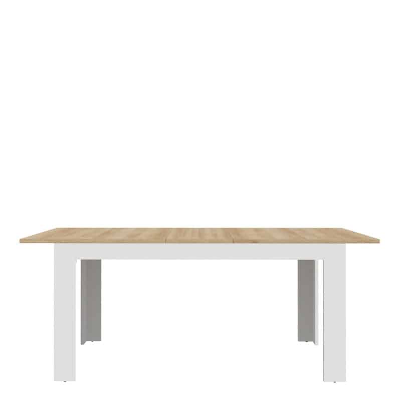 Furniture To Go Bohol Extending White Dining Table The Home and Office Stores