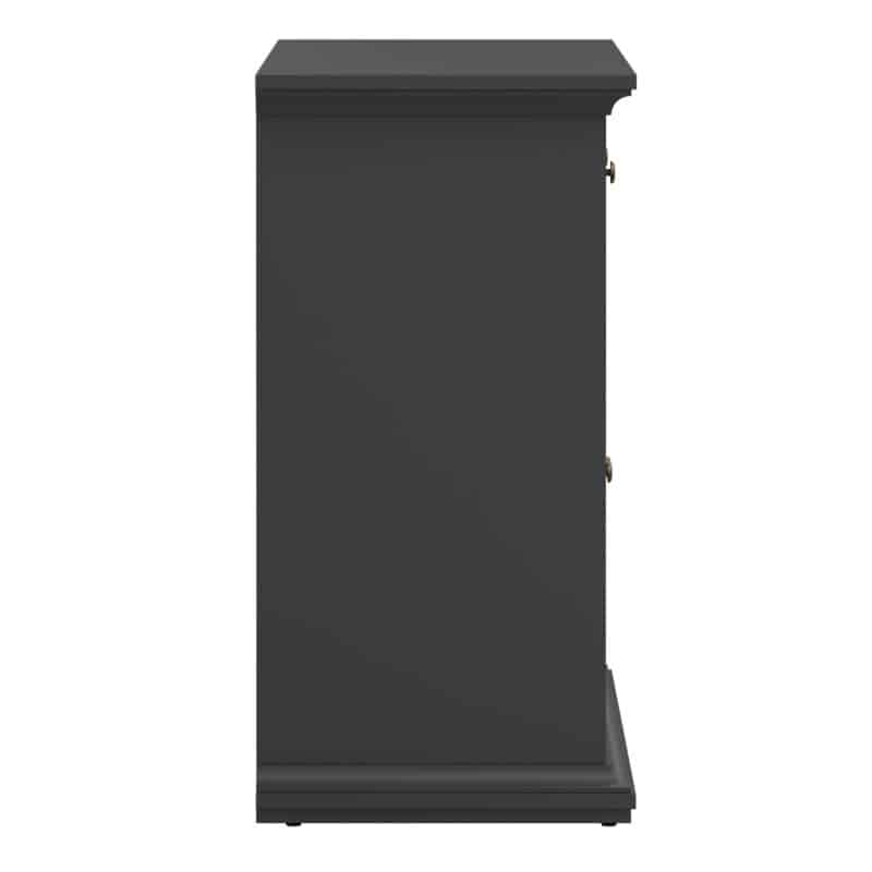 Furniture To Go Paris 3 Drawer 3 Door Sideboard Matt Grey The Home and Office Stores