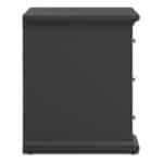 Furniture To Go Paris 3 Drawer Desk Matt Grey The Home and Office Stores