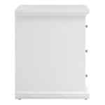 Furniture To Go Paris 3 Drawer Desk White The Home and Office Stores