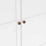 Furniture To Go Paris 4 Door Wardrobe 2 Drawers White The Home and Office Stores