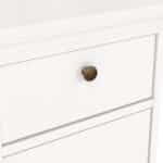 Furniture To Go Paris Nightstand 1 Door 1 Drawer White The Home and Office Stores