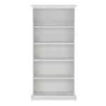 Furniture To Go Paris Tall Bookcase White The Home and Office Stores