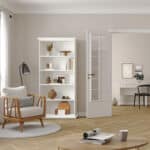 Furniture To Go Paris Tall Bookcase White The Home and Office Stores