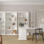 Furniture To Go Paris Tall Bookcase White The Home and Office Stores