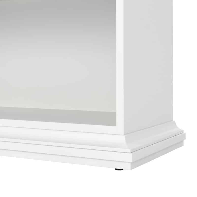 Furniture To Go Paris Tall Bookcase White The Home and Office Stores