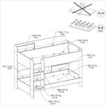 Parisot Salto Bunk Bed The Home and Office Stores