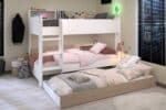 Parisot Salto Bunk Bed With Trundle Drawer The Home and Office Stores