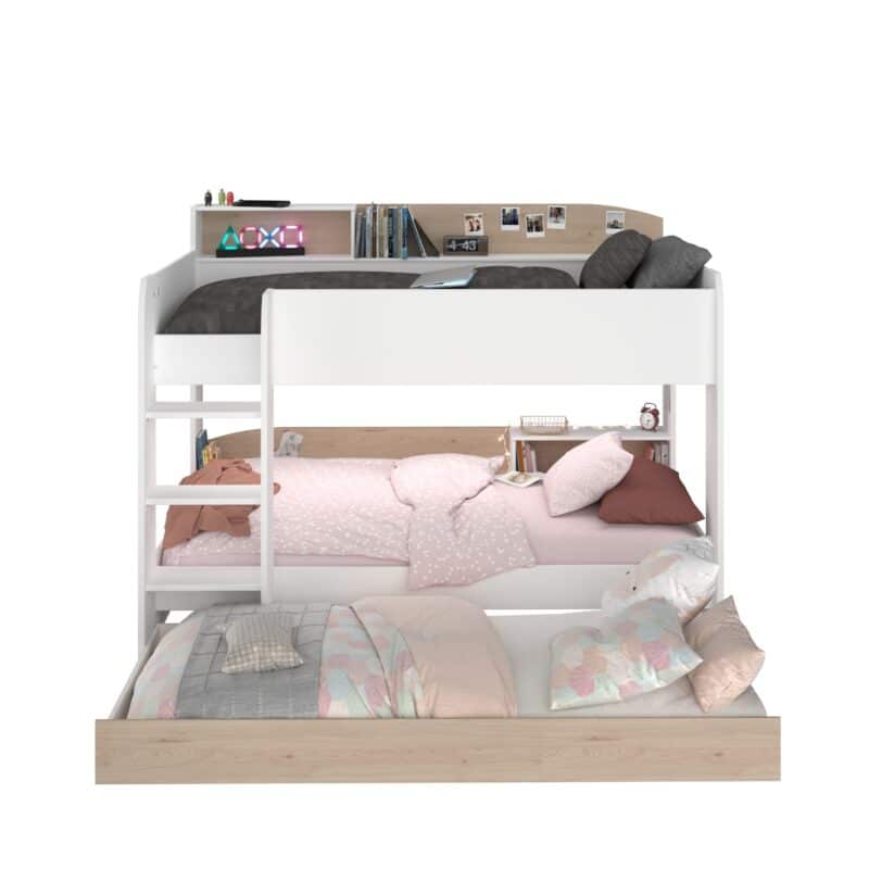 Parisot Salto Bunk Bed With Trundle Drawer The Home and Office Stores