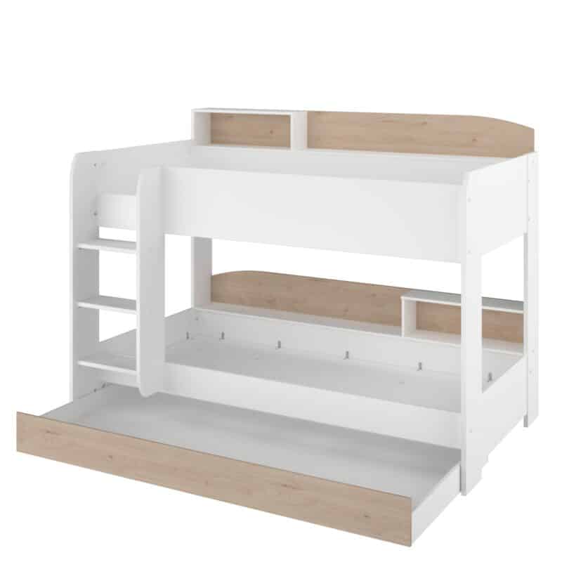 Parisot Salto Bunk Bed With Trundle Drawer The Home and Office Stores