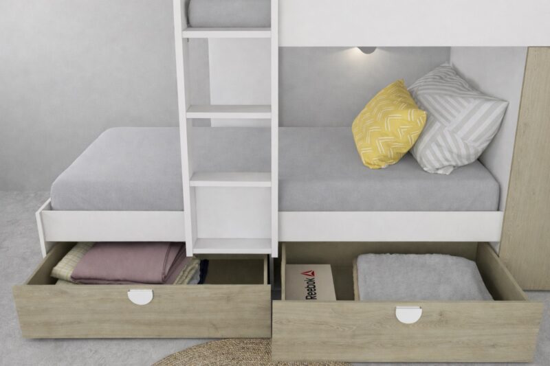 Trasman Kids Flow Bunk Bed The Home and Office Stores