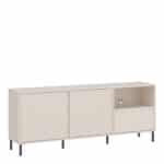 Furniture To Go Avenale 2 door 1 drawer cashmere TV cabinet