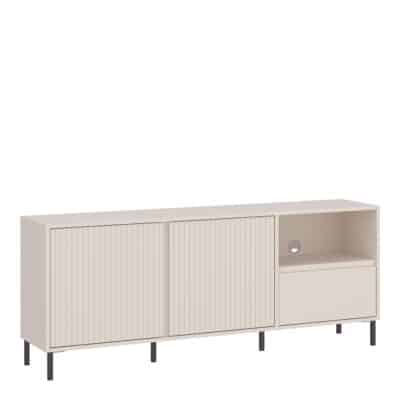 Furniture To Go Avenale 2 door 1 drawer cashmere TV cabinet