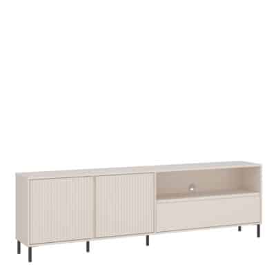 Furniture To Go Avenale 2 door 1 drawer cashmere wide tv cabinet