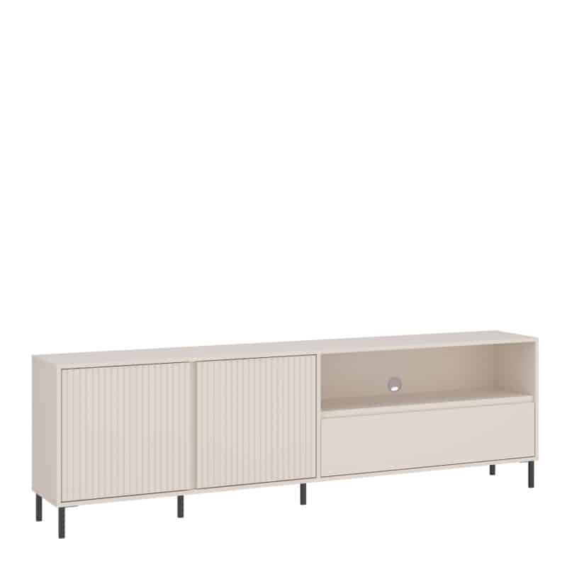 Furniture To Go Avenale 2 door 1 drawer cashmere wide tv cabinet