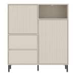 Furniture To Go Avenale 2 Door 2 Drawer Cashmere Sideboard The Home and Office Stores
